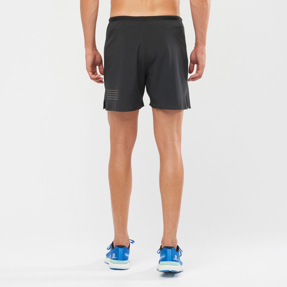 Salomon Shorts Herre Sort - SENSE 5 (LDICZ-6457)